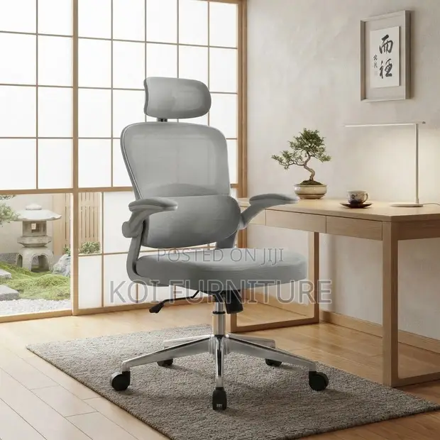Orthopedic Executive Office Chair - White - 1
