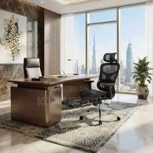 Executive Ergonomic Orthopedic Office Chair - Black