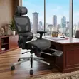 Executive Ergonomic Orthopedic Office Chair - Black - 2