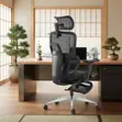 Executive Ergonomic Orthopedic Office Chair - Black - 3