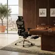 Executive Ergonomic Orthopedic Office Chair - Black - 5