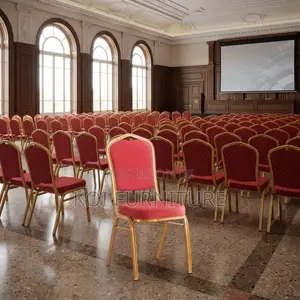 Red Modern Conference Staff Chairs