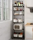 6-Layer Kitchen Rack Trolley - 2
