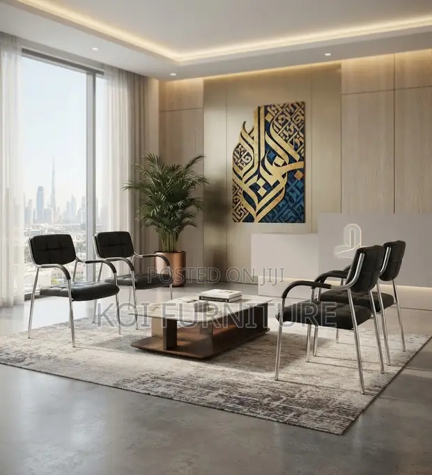 Katalina Ergonomic Office Chair - Black Mid Back - 1