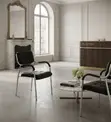 Katalina Ergonomic Office Chair - Black Mid Back - 2