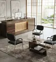Katalina Ergonomic Office Chair - Black Mid Back - 5