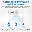 Automatic LED PIR Motion Sensor Light Switch - 4