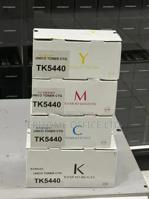 Colored Genuine Kyocera TK-5440 Toner Cartridges