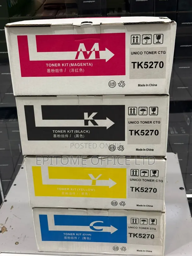 Kyocera TK-5270 Black Toner Cartridge - 1