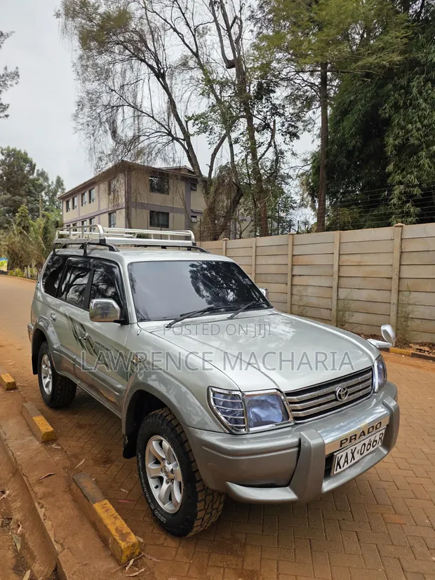 Toyota Land Cruiser Prado 2002 Silver - 1