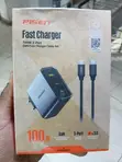 Pisen 160W 4-Port Fast Charger - Black - 4