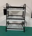 Executive Carbon Black 3-Layer Dish Rack - 2