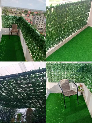 DIY-Friendly Balcony Privacy Fence - Artificial Ivy
