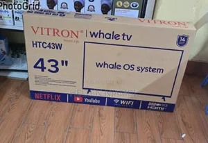 Vitron HTC43W 43" Smart Whale OS TV (2026 Model)