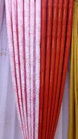 Home Interiors Multicolor Color Block Panel Curtains - 1