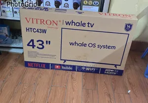 Vitron 43 Inch 2K Whale TV | HTC43W | New Model