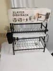 Executive Marble 2-Layer Dish Rack - 1