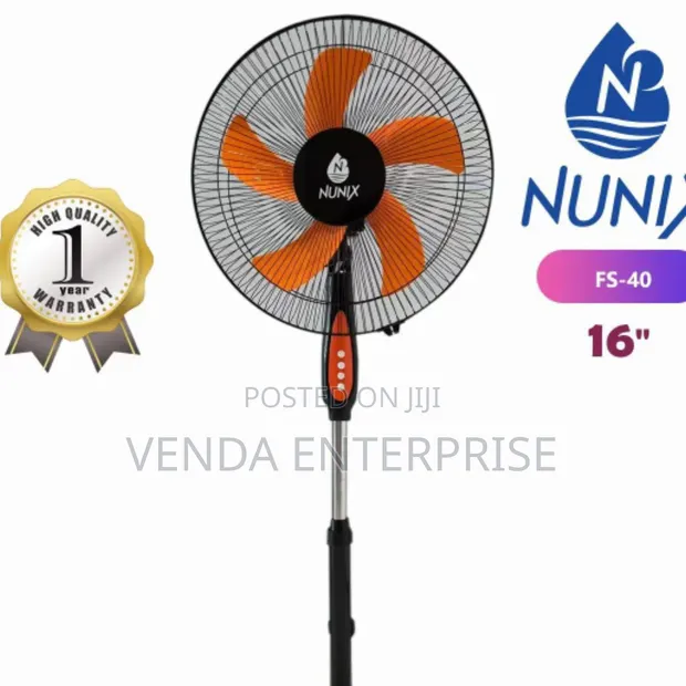 Nunix 16" Stand Fan - 1