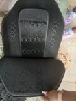 Black Woolen Car Mats - 5 Piece Set - 2