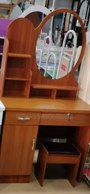 Dressing Table - Black and Brown