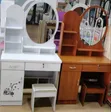 Dressing Table - Black and Brown - 2