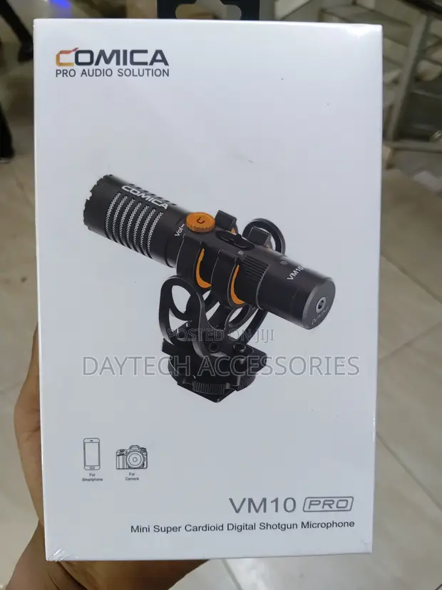 Comica VM10 PRO Mini Supercardioid Digital/Analog Shotgun Microphone - 1