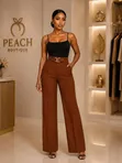 Women's Official High-Rise Satin Joggers - 3