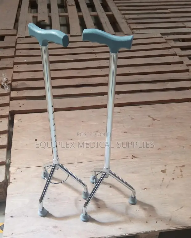 Quality Height Adjustable Walking Stick (Tripod) - 1