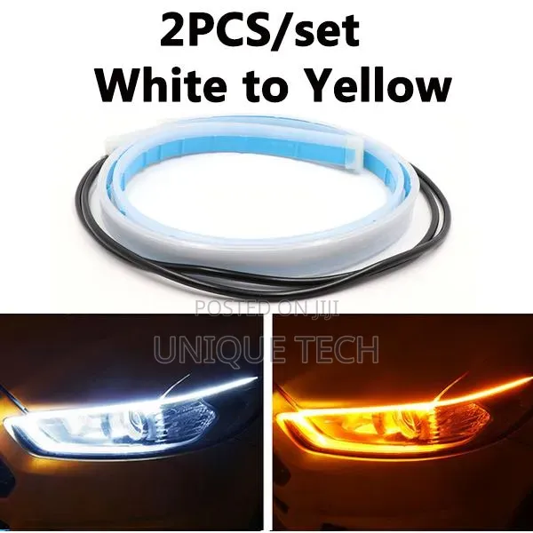 Universal LED Car DRL Lights - 1