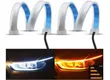2pcs Universal Car LED DRL Flexible Lights - 2