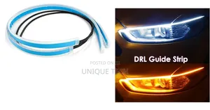 2 Pcs LED Daytime Running Strip Lights + Sequential Turn Signal