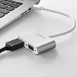 UGREEN MD115 Mini DP kwa HDMI + VGA Converter - Silver - 2