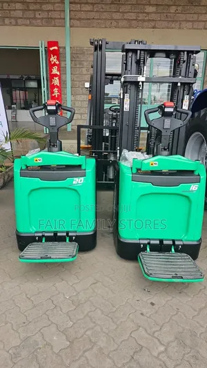 Full Electric Pallet Stacker 4m Lithium Battery