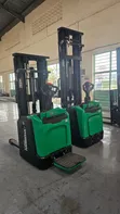 Full Electric Pallet Stacker 4m Lithium Battery - 2