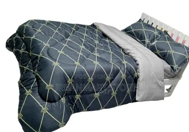 6x7 Binded Duvet Set - Duvet, Bedsheet & 2 Pillowcases - 1