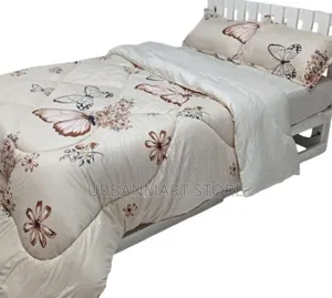 Binded Duvet Set 6x7 with Bedsheet & 2 Pillow Cases