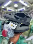 Air Jordan 1 Low Reverse Black & Grey - 1