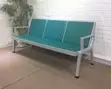 Office Bench: 3-Link Padded Reception Waiting Bench - 2