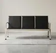 Office Bench: 3-Link Padded Reception Waiting Bench - 5