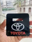 Toyota Windshield Sticker Holder - 2