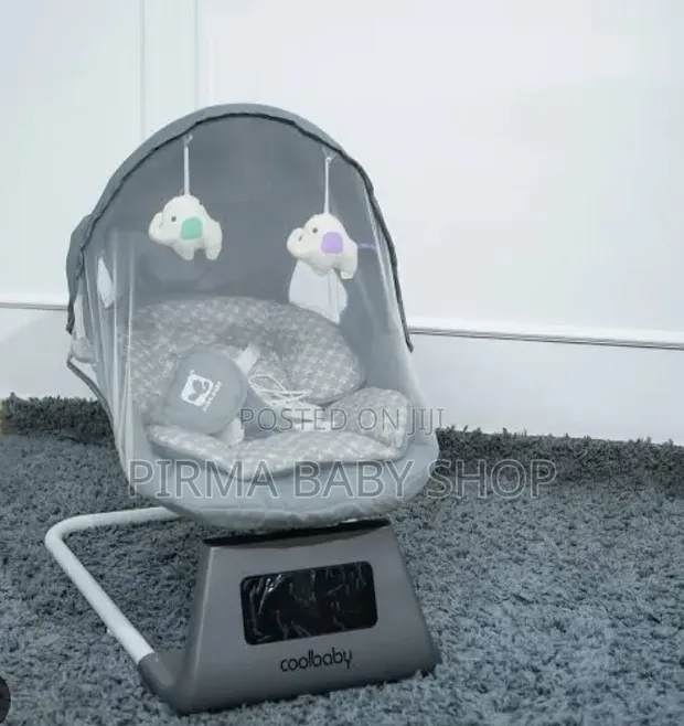 Deluxe Baby Swing Classic with Remote - 1