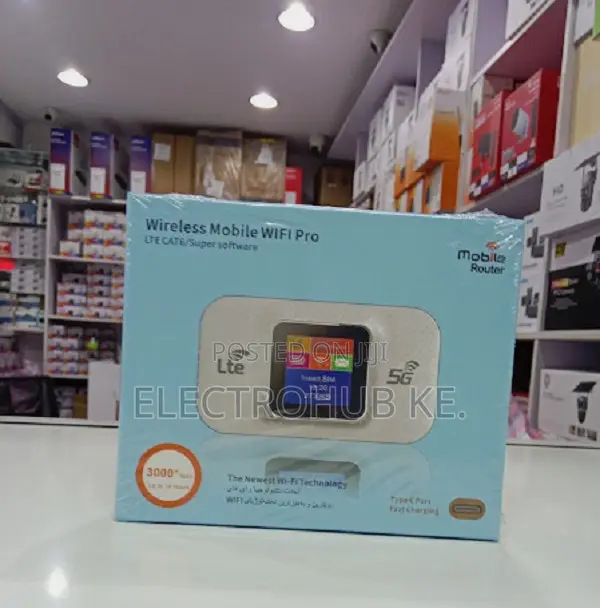 Universal 4G/5G Mifi WiFi Hotspot with SIM Card Slot - 1