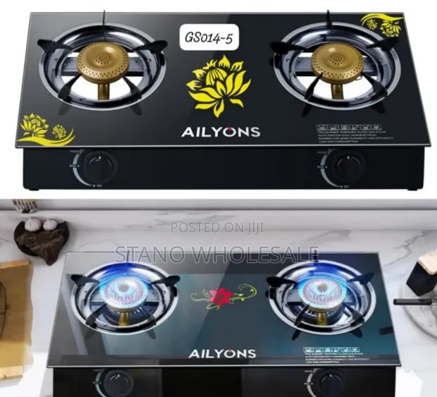 Ailyons 2-Burner Glass Top Cooker - 1