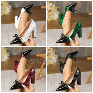 Ladies Block Heels