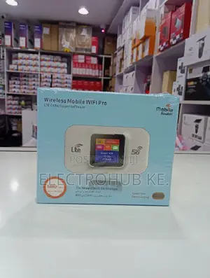 Portable 5G/4G MiFi Router - Mitandao Yote, 150Mbps