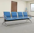 4-Seater Office Waiting Bench - Blue - 2