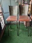 Bar and Restaurant High Stools with Powdercoated Frames - 2
