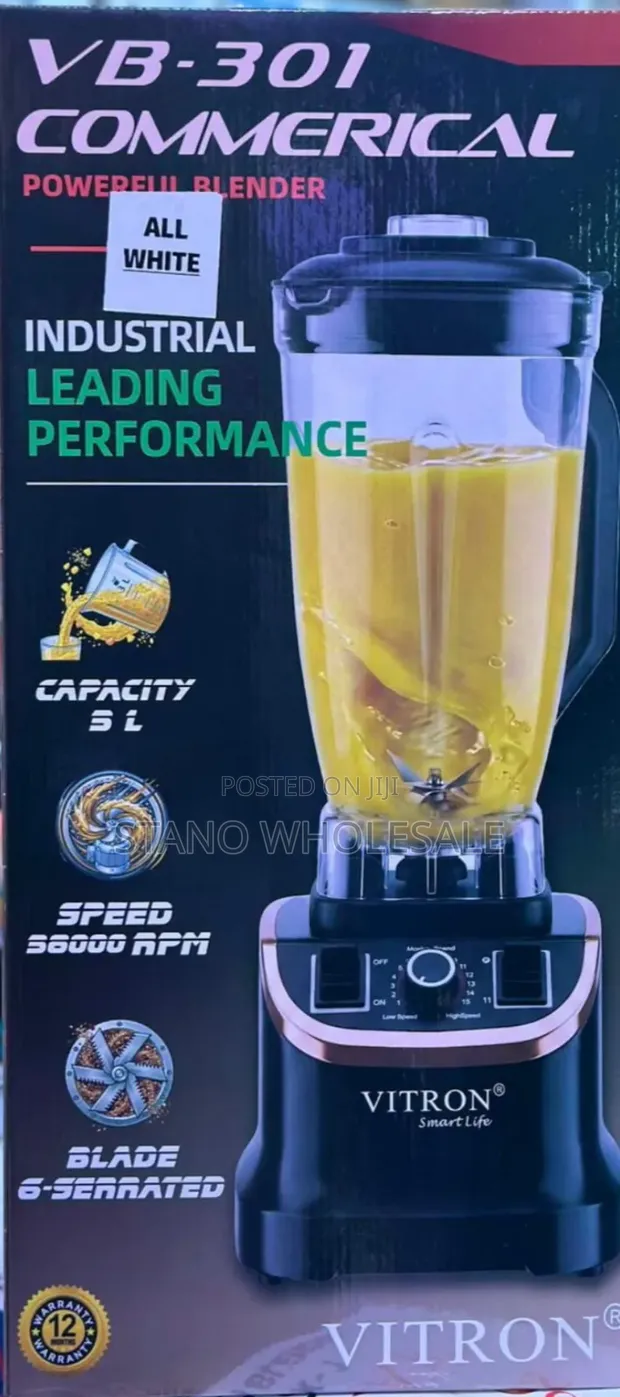 Vitron 5L Commercial Blender - 1