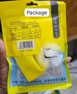 Vifuniko vya Viatu vya Silicone - Nyeupe/Njano - 3