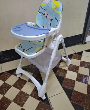 Kiti cha Kulishia Kinachoweza Kurekebishwa - Pink & Blue